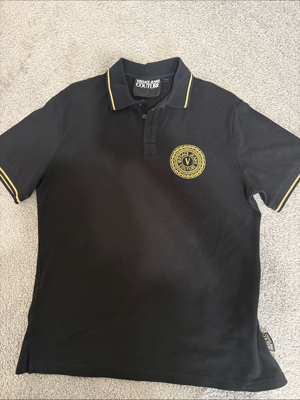 Versace Jeans Couture Regular Fit Logo Polo